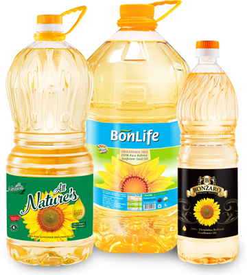 ukrainian refined sunflower oil 1l bottle