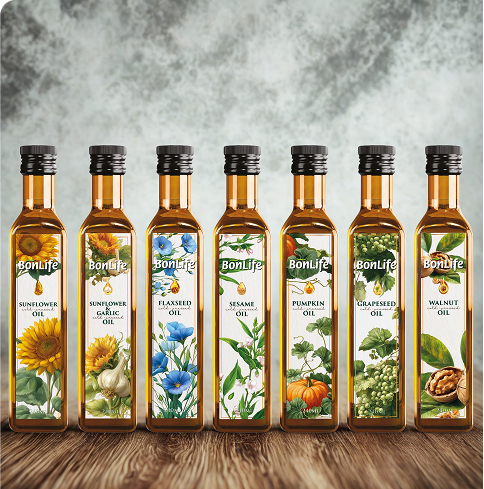 sunflower garlic oil